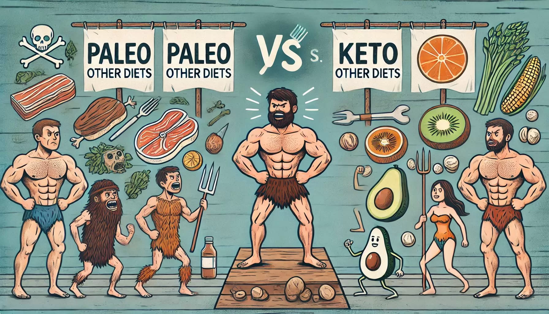 paleo vs other diets.